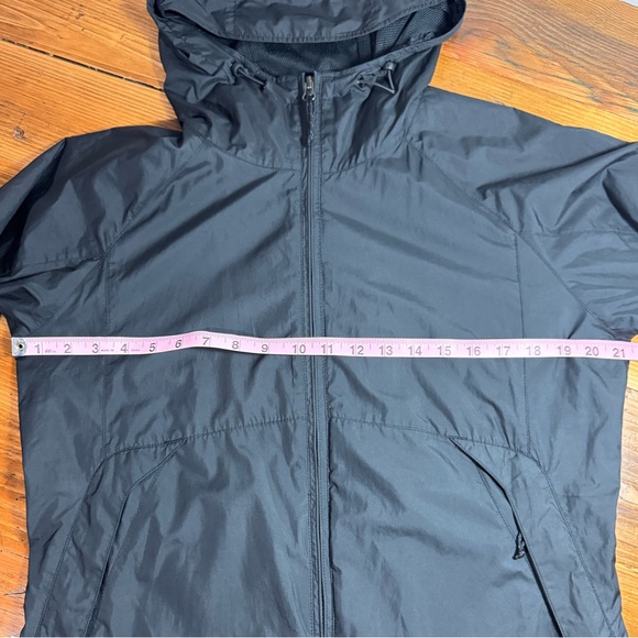 Columbia Men's Black Hooded Windbreaker Size Medium - Picture 4 of 14
